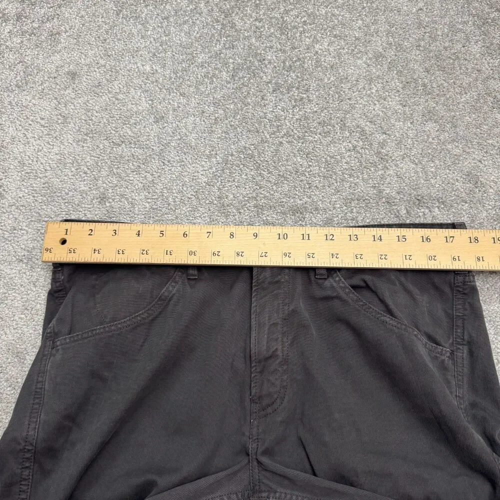 Bonobos Tailored Fit Chino Pants Mens 35x30 Dark Gray Straight Corduroy 5-Pocket